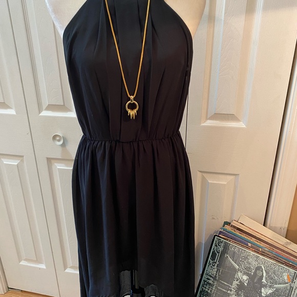 Doe & Rae Beautiful high low black dress - Picture 4 of 12